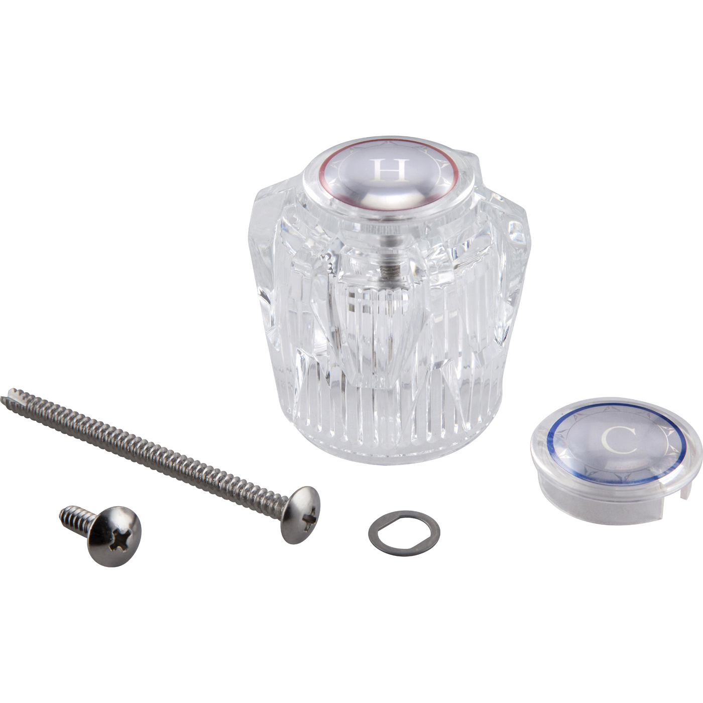 Handle kit Tub & Shower Acrylic Master Plumber®