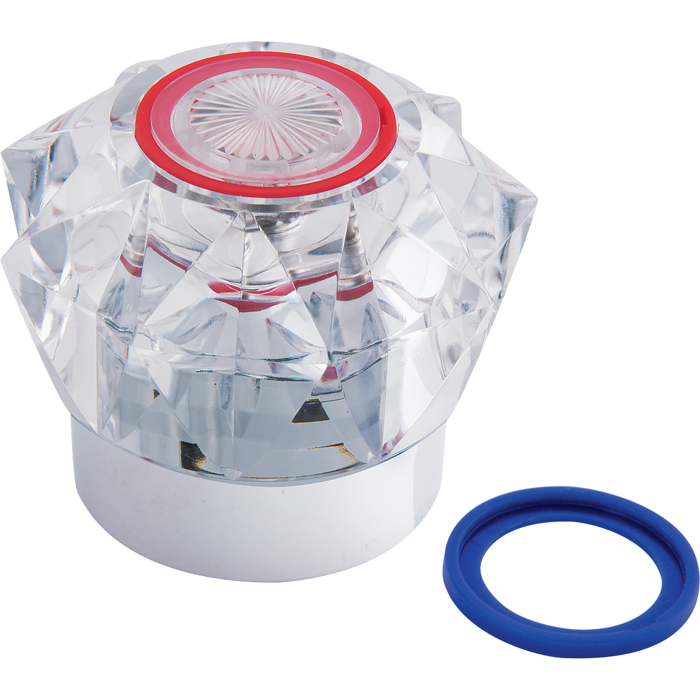 Crane Medium Clear Handles Pair