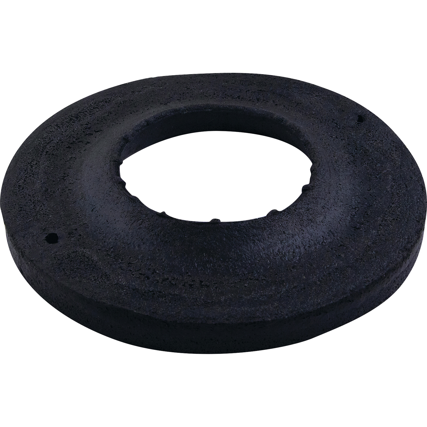 Toilet mounting gasket Sponge rubber with positioning holes