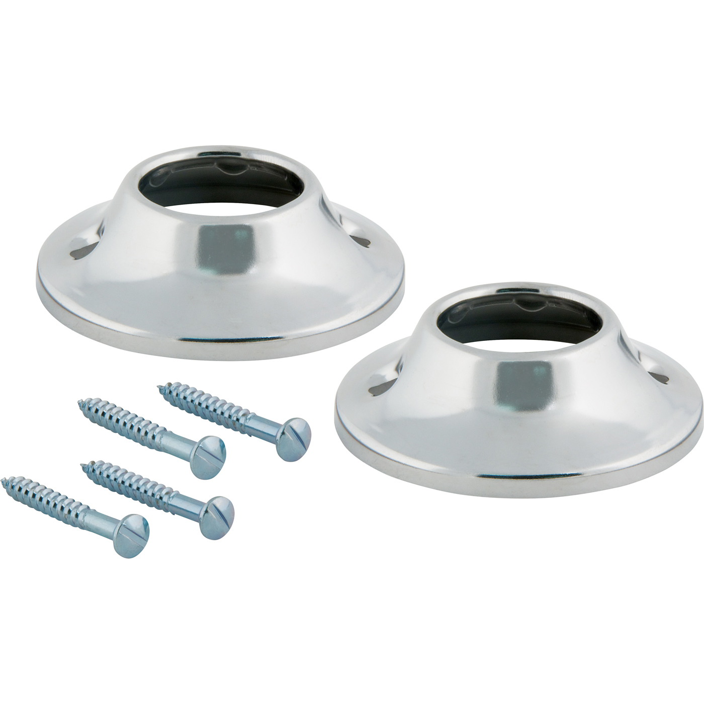 Shower rod flange set Round Master Plumber®