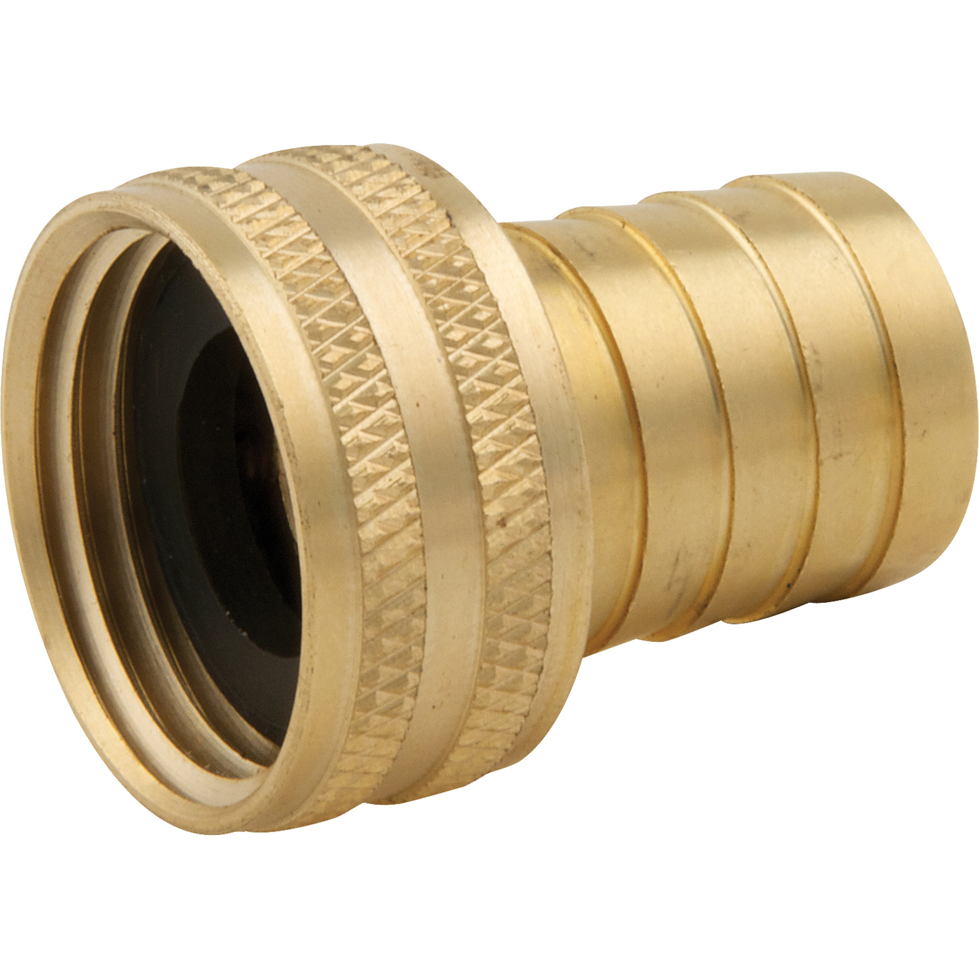 Etaland Brass 3/8 Hose Barb Bulkhead Fitting Thru-Bulk Straight Adapter For Water Fuel Air