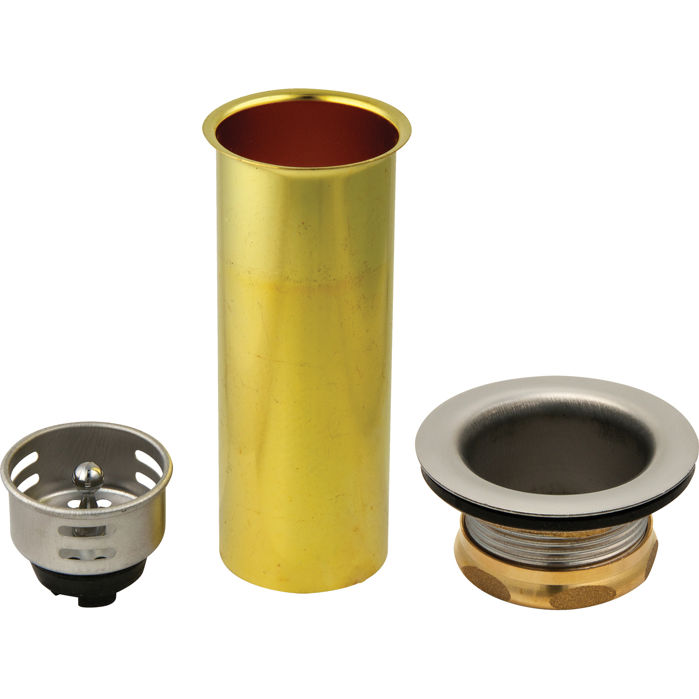 Bar sink strainer assembly with tailpiece - Master Plumber®