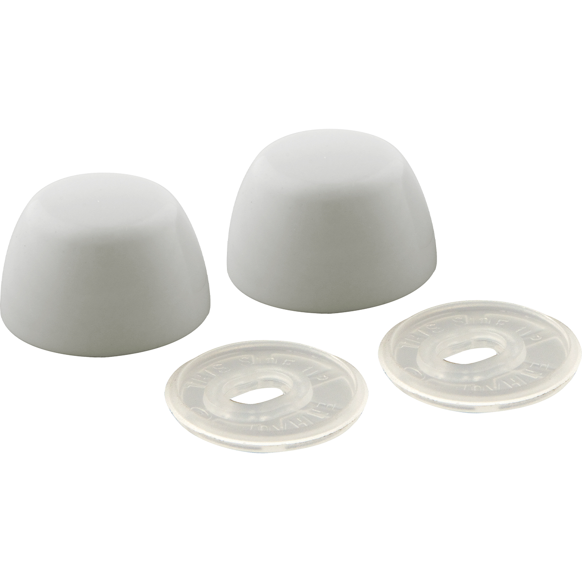 まるBACCA Toilet bolt cap set - White - Master Plumber®