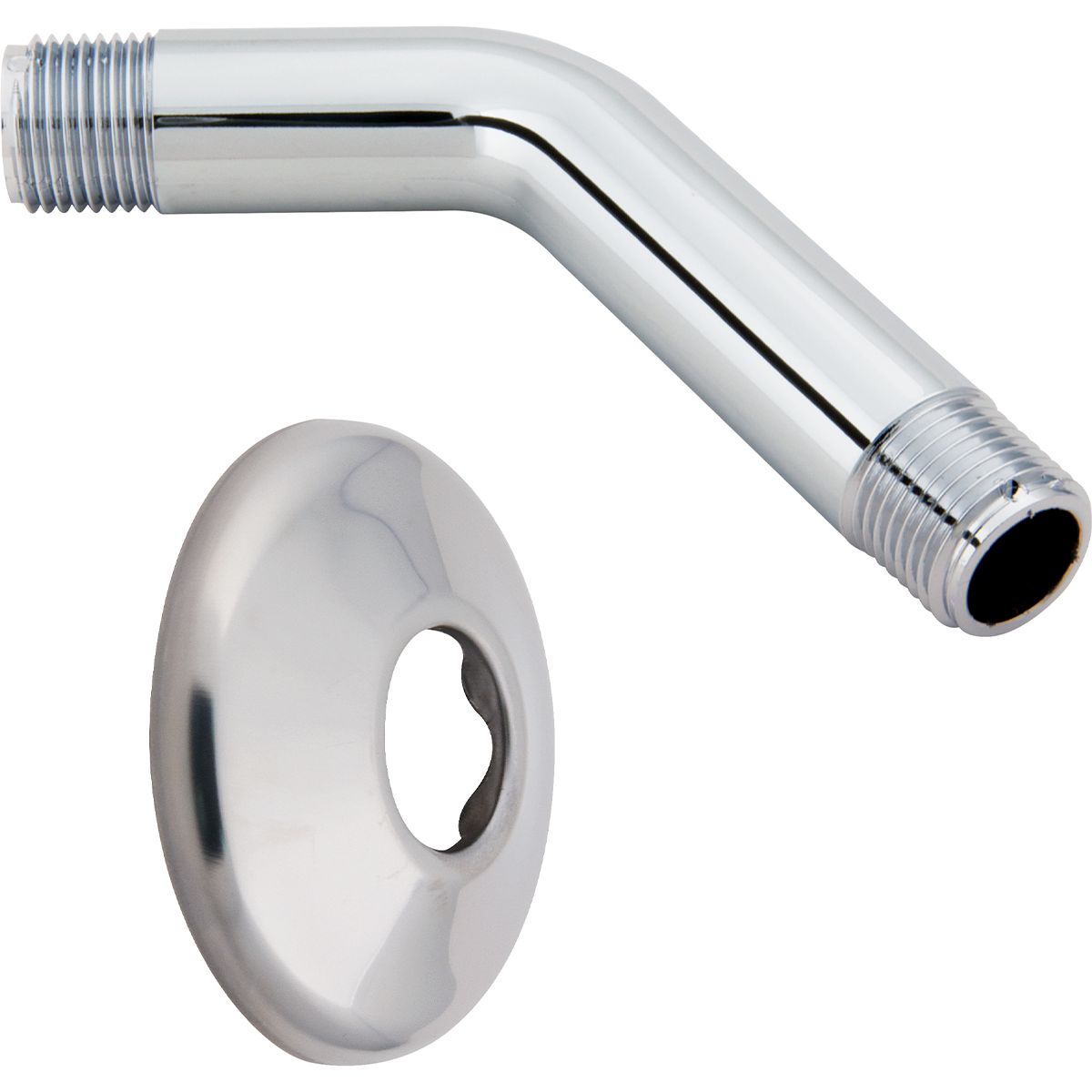 Shower arm and flange 6" Chrome Master Plumber®